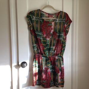 Colorful Print Dress - Summer Dress
